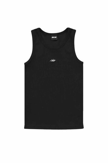 SON IS SON All Day Fitted Tank Top Black