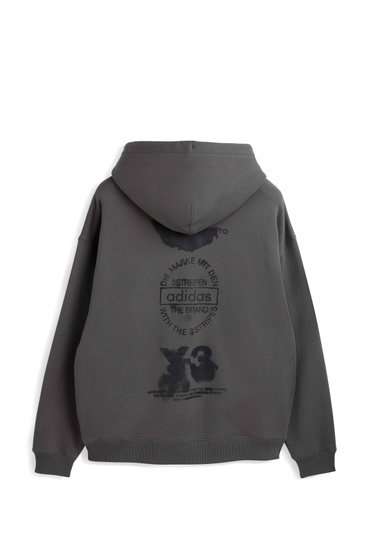 Y-3 Graphic Hoodie Granit . Men . M