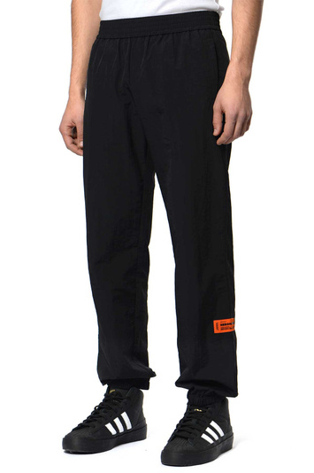 HERON PRESTON CTNMB Black Nylon Trackpants . Men . XL