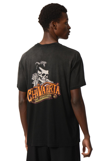 WILLY CHAVARRIA Chavarria Pomade Easy T-shirt Washed Black