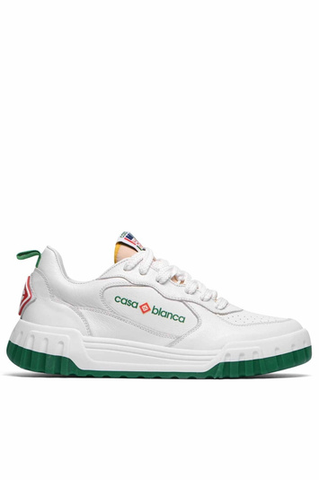 CASABLANCA The Court Sneakers White/Green
