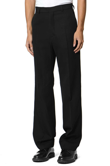 CASABLANCA Tailored Wool Trousers Black . Men . XS