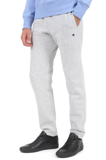 CHAMPION Logo Grey Joggers . Men . L