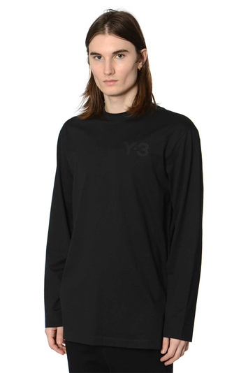 Y-3 Classic Logo LS T-shirt Black . Men . M