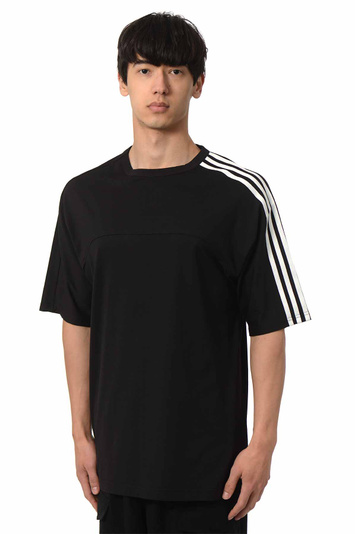 Y-3 3-Streifen T-Shirt Schwarz