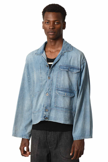 Maison Margiela Caban Jacket Denim 