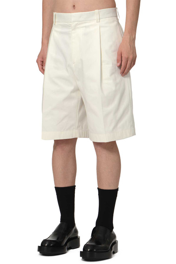 JIL SANDER Cotton Shorts White 