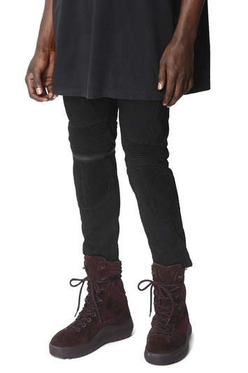 UNRAVEL PROJECT Motorcycle Black Trousers . Men . 31