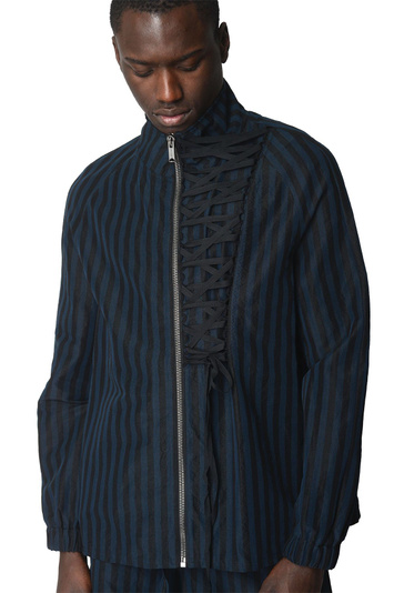 DAMIR DOMA Jokull Striped Shirt-Jacket . Men . 46