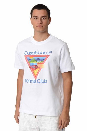 CASABLANCA Tennis Club Icon T-shirt White