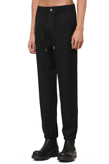 VERSACE JEANS COUTURE V-Emblem Tailor Joggers Black . Men . 44