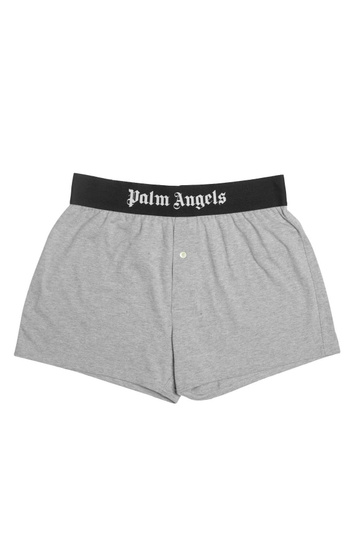 PALM ANGELS Button Boxers Grey . Men . L