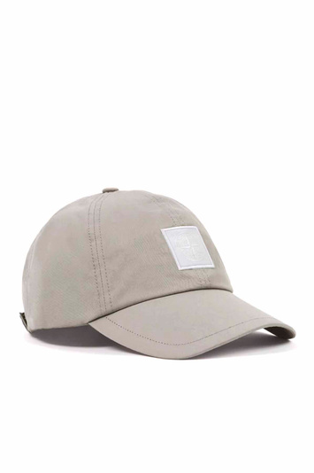 STONE ISLAND Ghost 9100011 Weatherproof Cotton Canvas Cap Dust Grey