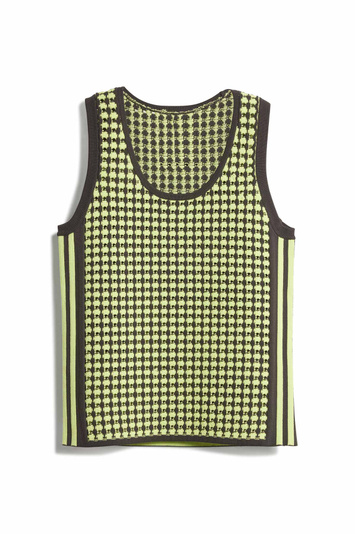 Colete adidas X WALES BONNER Mesh Vest Semi Frozen Yellow/Night Brown