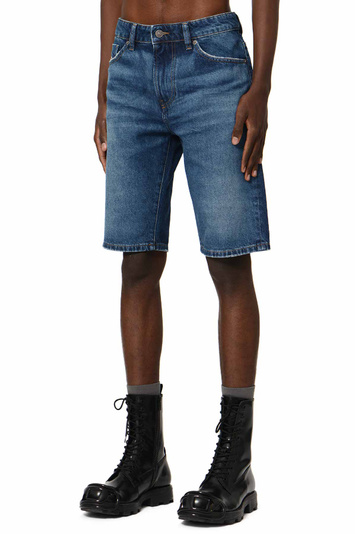 DIESEL Denim Slim Shorts Blue