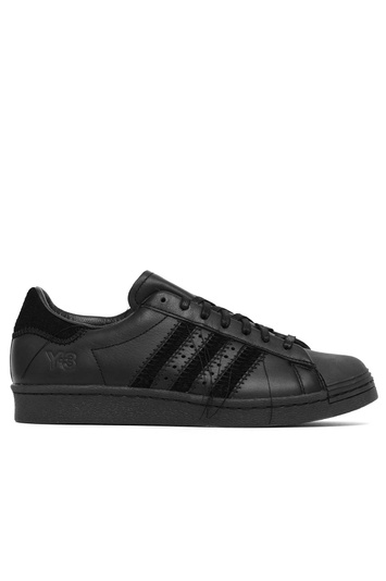 Y-3 SUPERSTAR Turnschuhe Schwarz