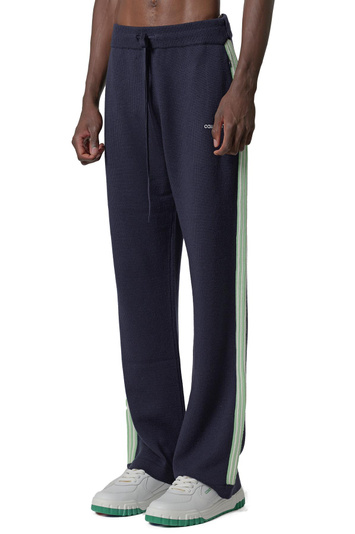 CASABLANCA Navy Merino Track Trousers . Men . M