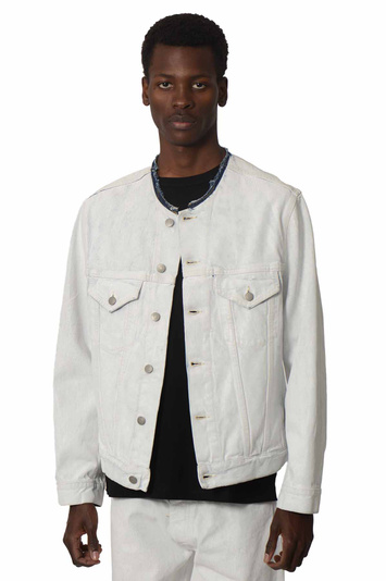 MAISON MARGIELA Colarless Denim Jacket