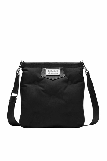 MAISON MARGIELA Glam Slam Sport Flat Pocket Bag Black
