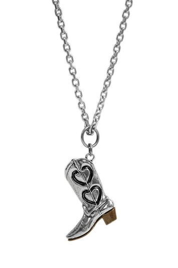 TWOJEYS - Collier de bottes Icon - Argent