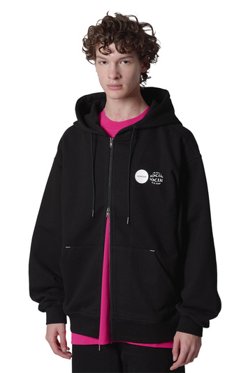 SONGZIO X ASSC Zip Hoodie Black