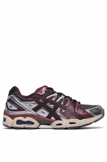 ASICS GEL-NIMBUS 9 Sneakers Truffle Grey/ Dark Cherry . Men . 7,5 UK