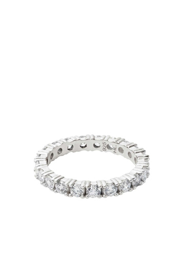 HATTON LABS White Oval Eternity Ring