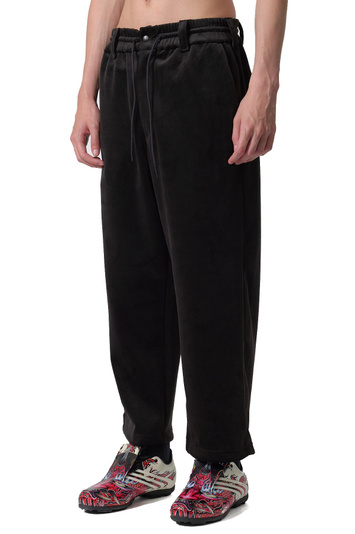 Y-3 Velvet Corduroy Cuffed Track Trousers Black . Men . M