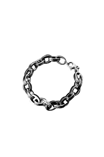 TWOJEYS Bracelet Monogramme Icône Argent