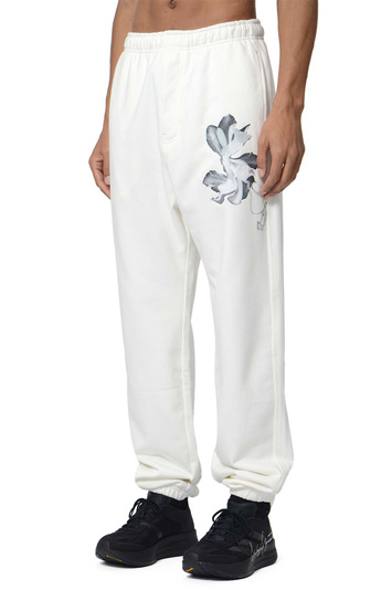 Y-3 Graphic French Terry Joggers White . Men . S