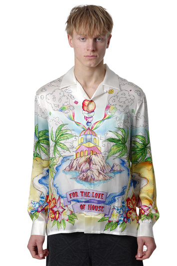 CASABLANCA Better Days Silk Shirt