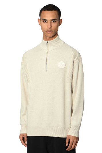 adidas BLUE VERSION Club Knit Zip Sweater . Men . L