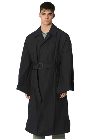 MAISON MARGIELA Doppellagiger Trenchcoat Navy