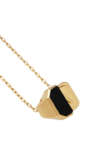 AMBUSH Misfit Stone Ring Necklace