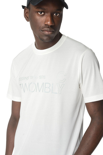 SANKUANZ Twombly White T-Shirt . Men . S