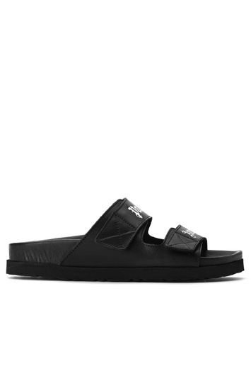 PALM ANGELS Black Sandals . Men . 43