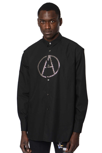 KIDILL Anarchy Black Shirt . Men . 46