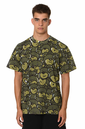 INBETWEENERS Camou Bear OG T-shirt Green