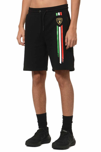 AUTOMOBILI LAMBORGHINI Shorts Schwarz