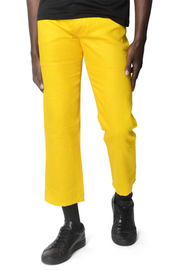 ÉTUDES Corner Yellow Trousers . Men . 48