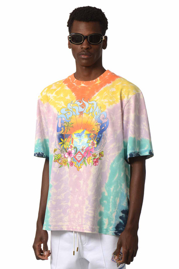 CASABLANCA Surf Trip Oversized Tie Dye T-Shirt