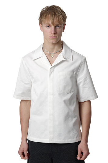 CASABLANCA Monogram Shirt White
