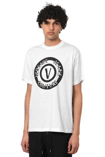 VERSACE JEANS COUTURE V-Emblem T-shirt White