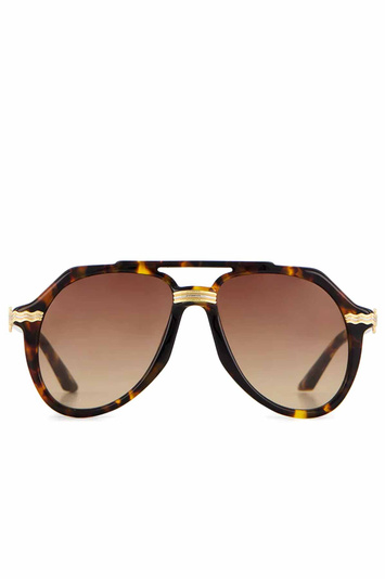 CASABLANCA Rajio Sunglasses Gold/Brown