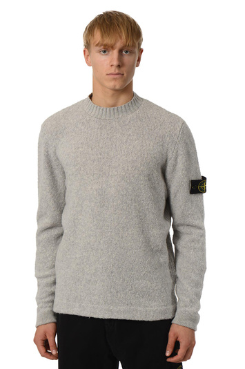 STONE ISLAND 5100056 Pull gris clair