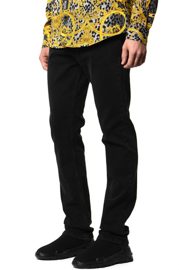 VERSACE JEANS COUTURE Milano Slim Black Jeans . Men . 33