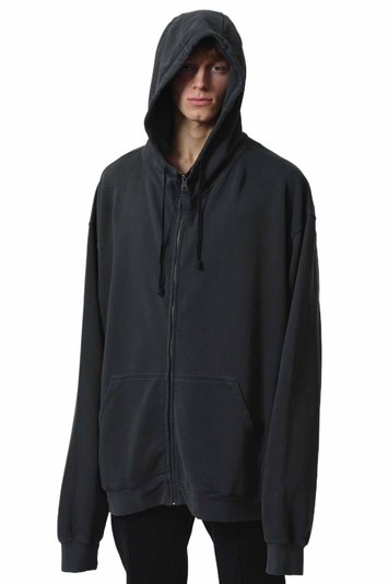 MAISON MARGIELA Numeric Logo Hoodie Charcoal