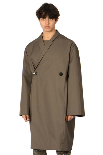 RICK OWENS Jumbo JMF Coat Dust (pó)