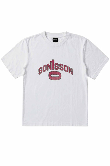 SON IS SON College Tee White . Men . S