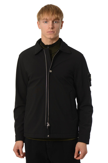 STONE ISLAND Q100003 Veste SOFT SHELL-R_e.dye® Noir